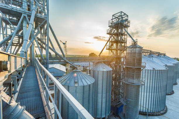 silo storage container facility